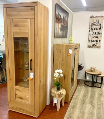 Vitrine-Highboard-Massivholz-Beistelltische-Wohnzimmerprogramm