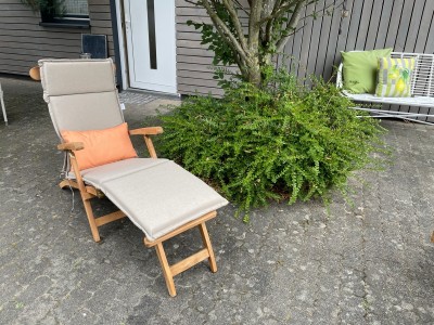 Teakliege-Auflage-Bank-Kissen-Outdoorkissen