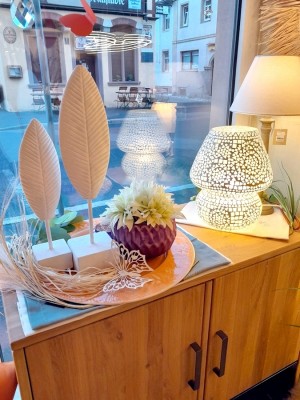 lampe-mosaik-tisch-lampe-deko-feder