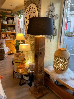 stehlampe-teakholz-laterne-elektrisch